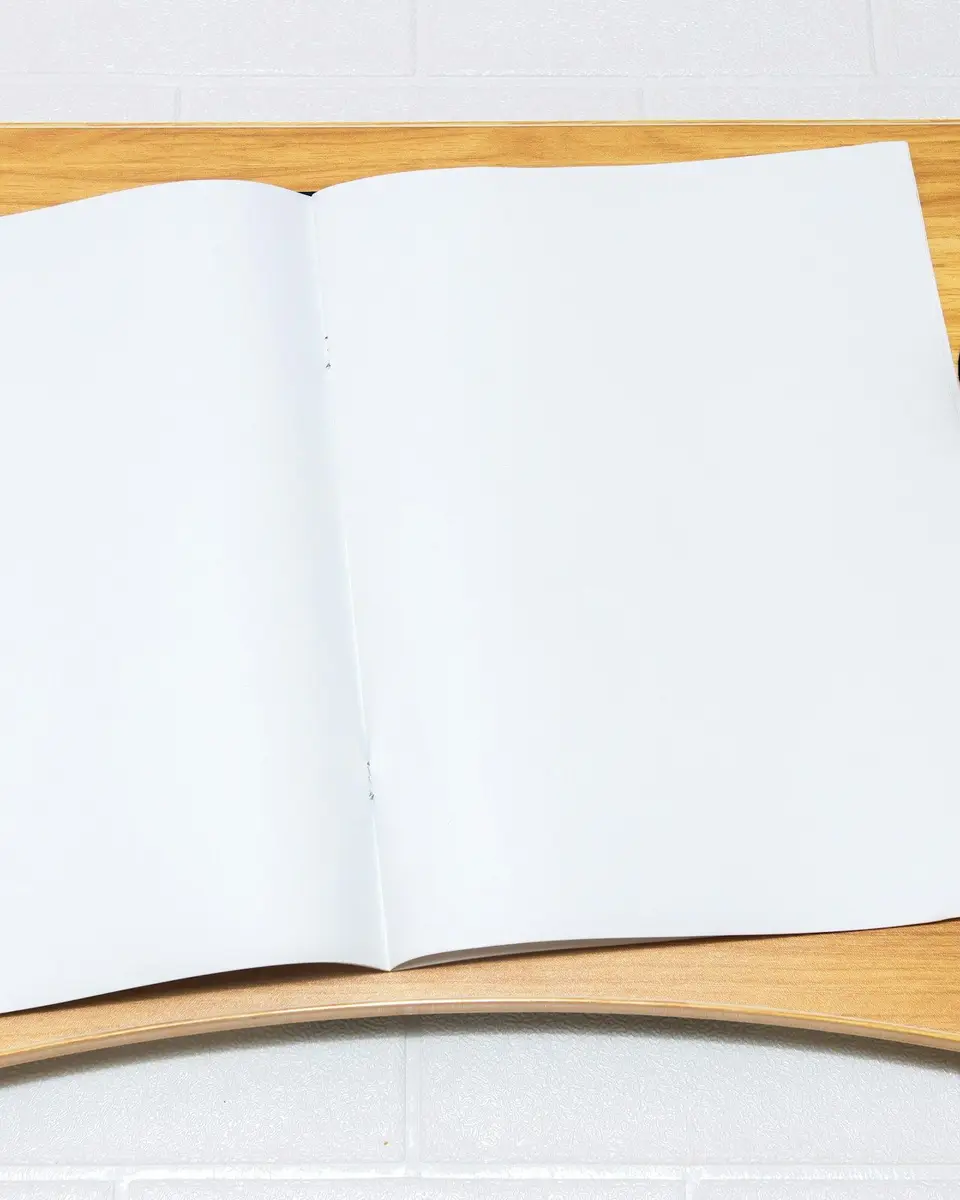 Nordlicht Ceramics' wordmark on the open page of a catalogue